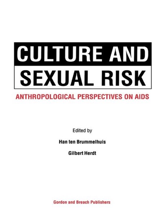 Culture and Sexual Risk - cover