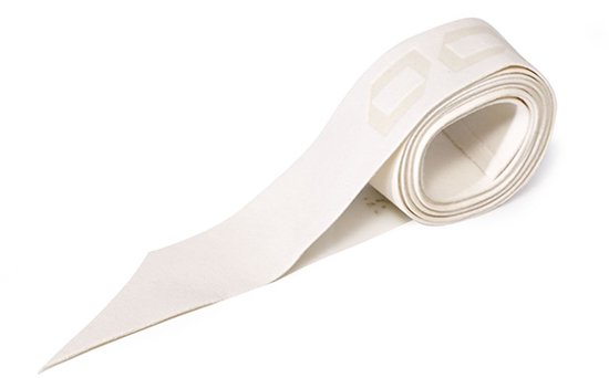 Ba5060 brabo chamois grip white/bli - Hockeygrip - Wit