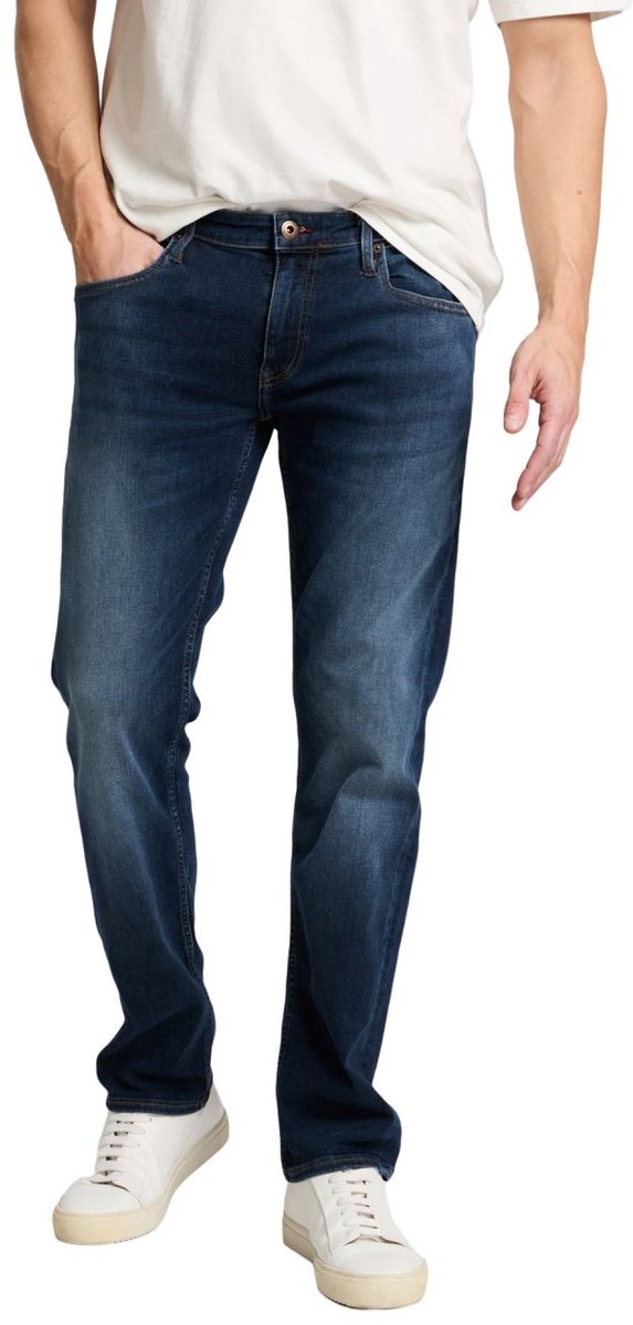 Cross Jeans Heren Jeans Broeken DAMIEN slim Fit Blauw 38W / 36L Volwassenen