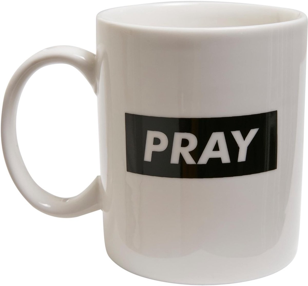 Mister Tee - Pray Mok/beker - Wit
