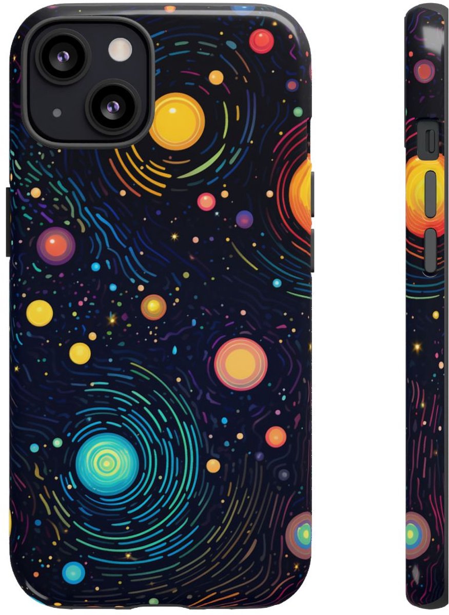 Kleurrijke Kosmische Sterrenbeelden – Telefoonhoesje Geschikt voor iPhone 13