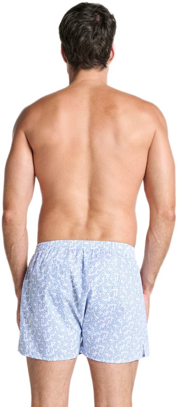 Jockey Everyday Woven – Boxer Uomo In Cotone 100%, Bianco, Taglia L, Con Chiusura A Bottoni E Fessure Laterali