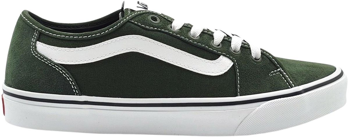 Vans Filmore Decon donkergroen - wit