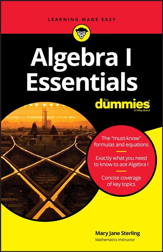 Algebra I Essentials For Dummies - cover