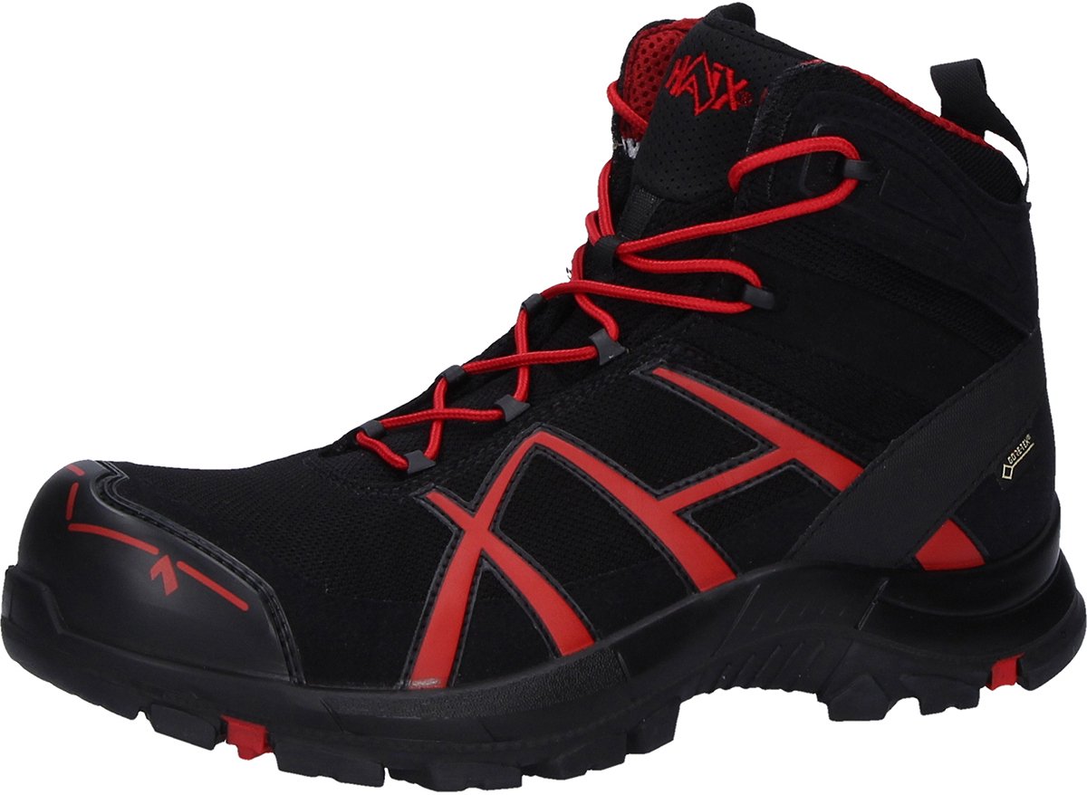 HAIX Veiligheidsschoenen Black Eagle Safety 40.1 midden zwart/rood