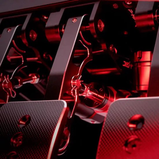 Simagic P1000i-RS pedaalset - omgekeerd, zwart van Simagic — afbeelding 5