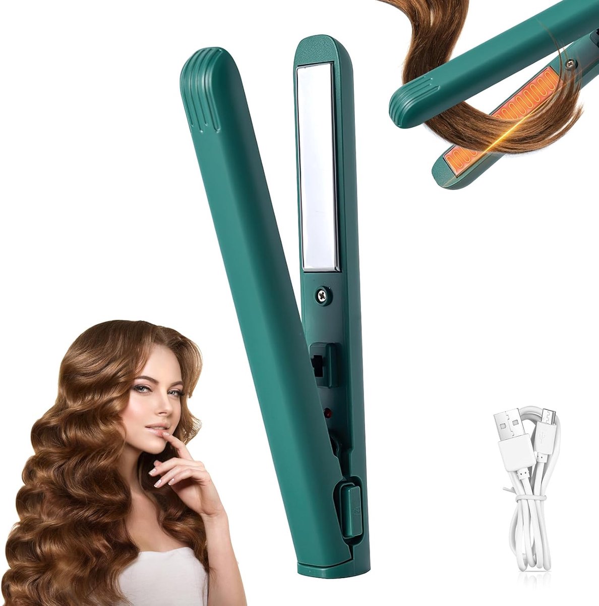 Mini 2-in-1 Krultang & Stijltang - Mini - €10,99