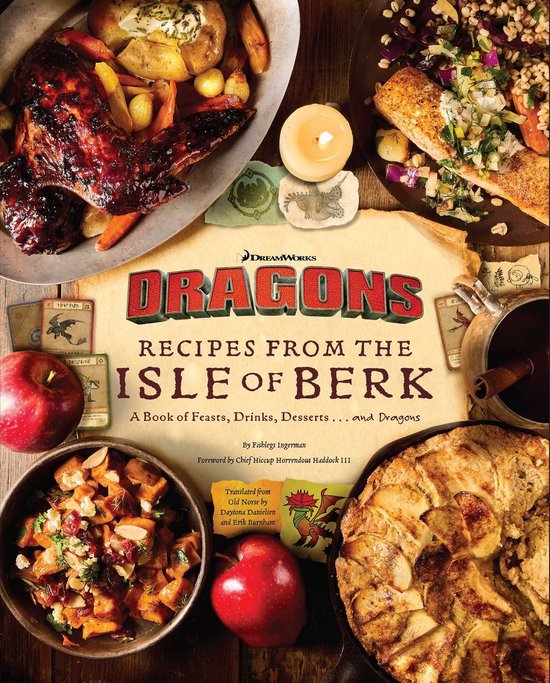 DreamWorks Dragons: Recipes from the Isle of Berk [Official  ... - cover
