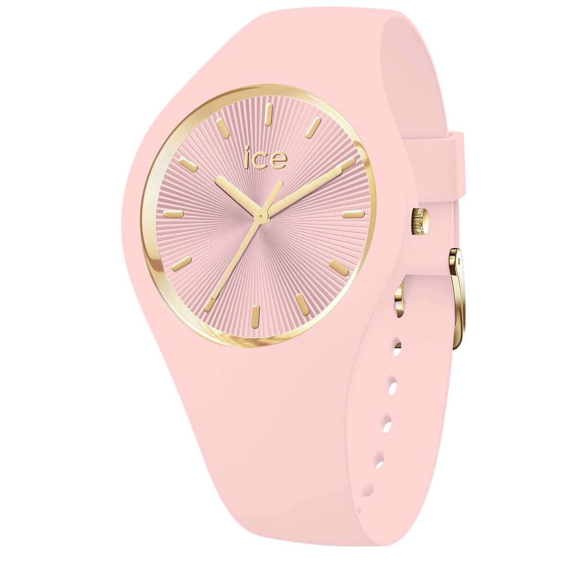 Ice Watch ICE champagne - Soft pink 025352 Horloge - Siliconen - Roze - Ø 40 mm