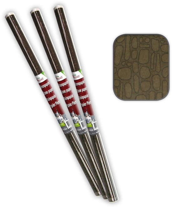 My Village | Steenpapier | 70 × 50 cm