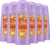 Andrélon Conditioner - Oil & Care - verrijkt met arganolie en sheaboter - 6 x 200 ml