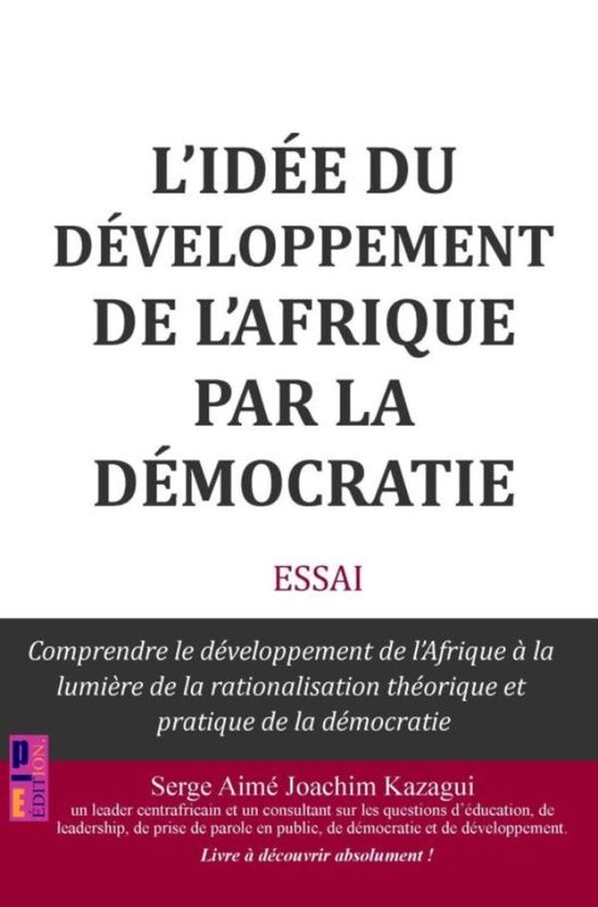 L'idée du développement de l'Afrique par la démocratie - cover