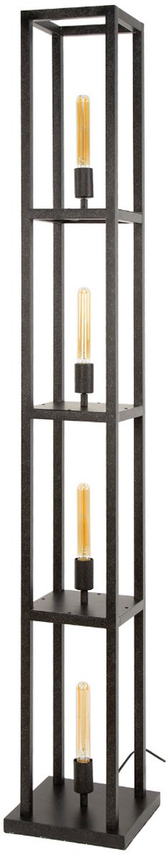 Fraaai - Sandra vloerlamp 4-lichts - zwart