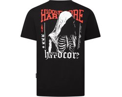 100% Hardcore T-shirt Grim - Maat: XL