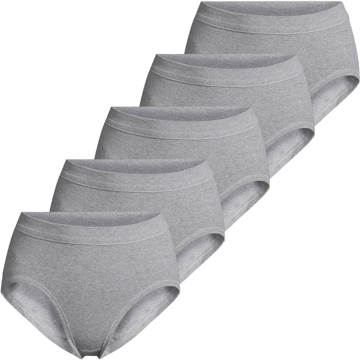 ESGE Dames hipster slip 5 pack Basic - fijnrib