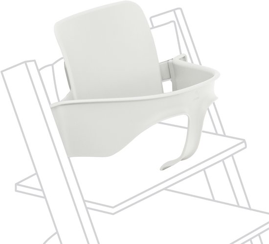 Foto: Tripp trapp baby set van stokke wit maak van de tripp trapp stoel een kinderstoel afneembare zitting voor 6 36 maanden past bij tripp trapp modellen van na mei 2006