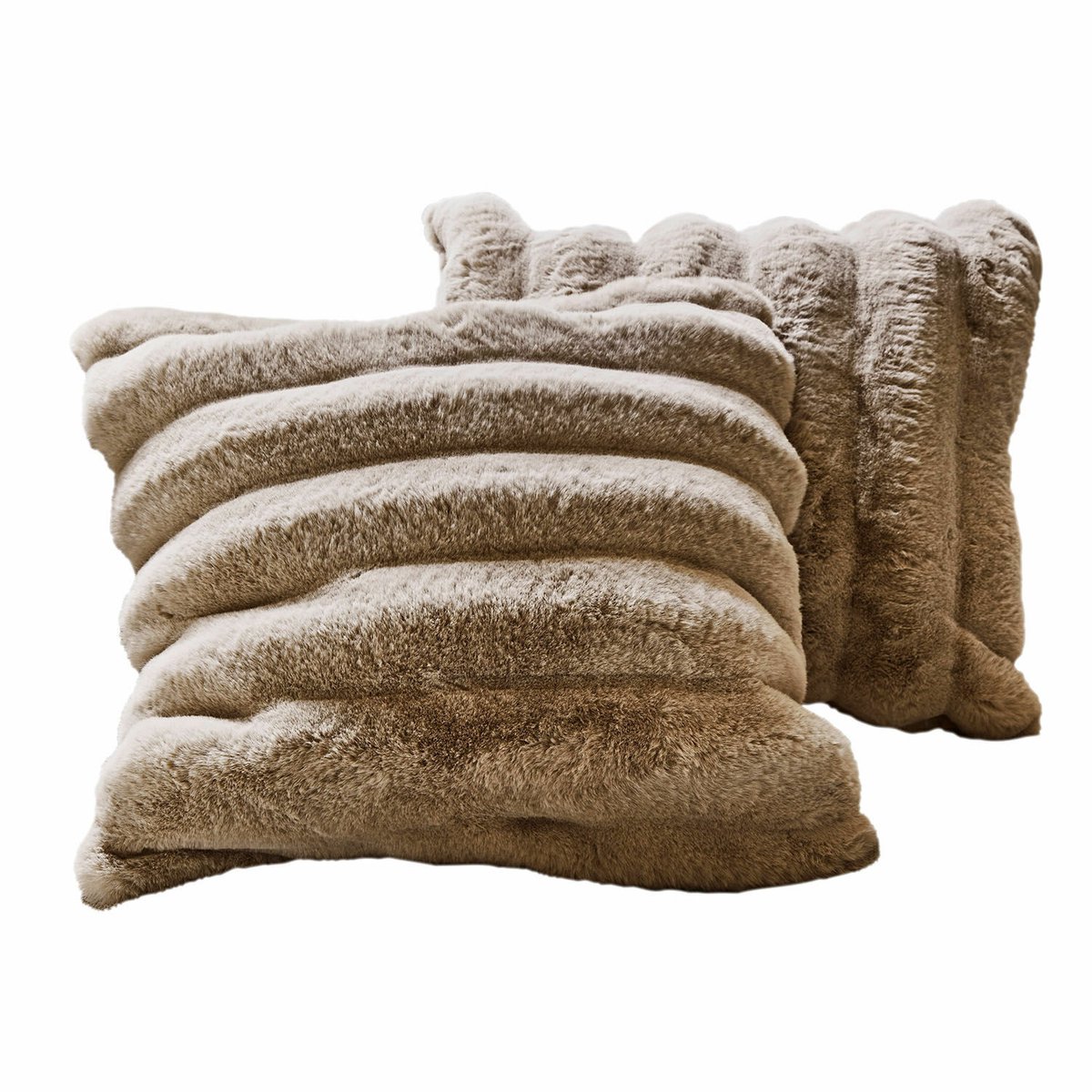 Loberon Kussenhoes set van 2 Caelira beige