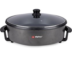 Elektrische Multicookerpan XXL - 42 cm - 1500 W met Thermostaat