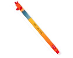 LEGAMI Uitwisbare Gelpen HAAN - Rood - Navulbaar - Voor school en kantoor