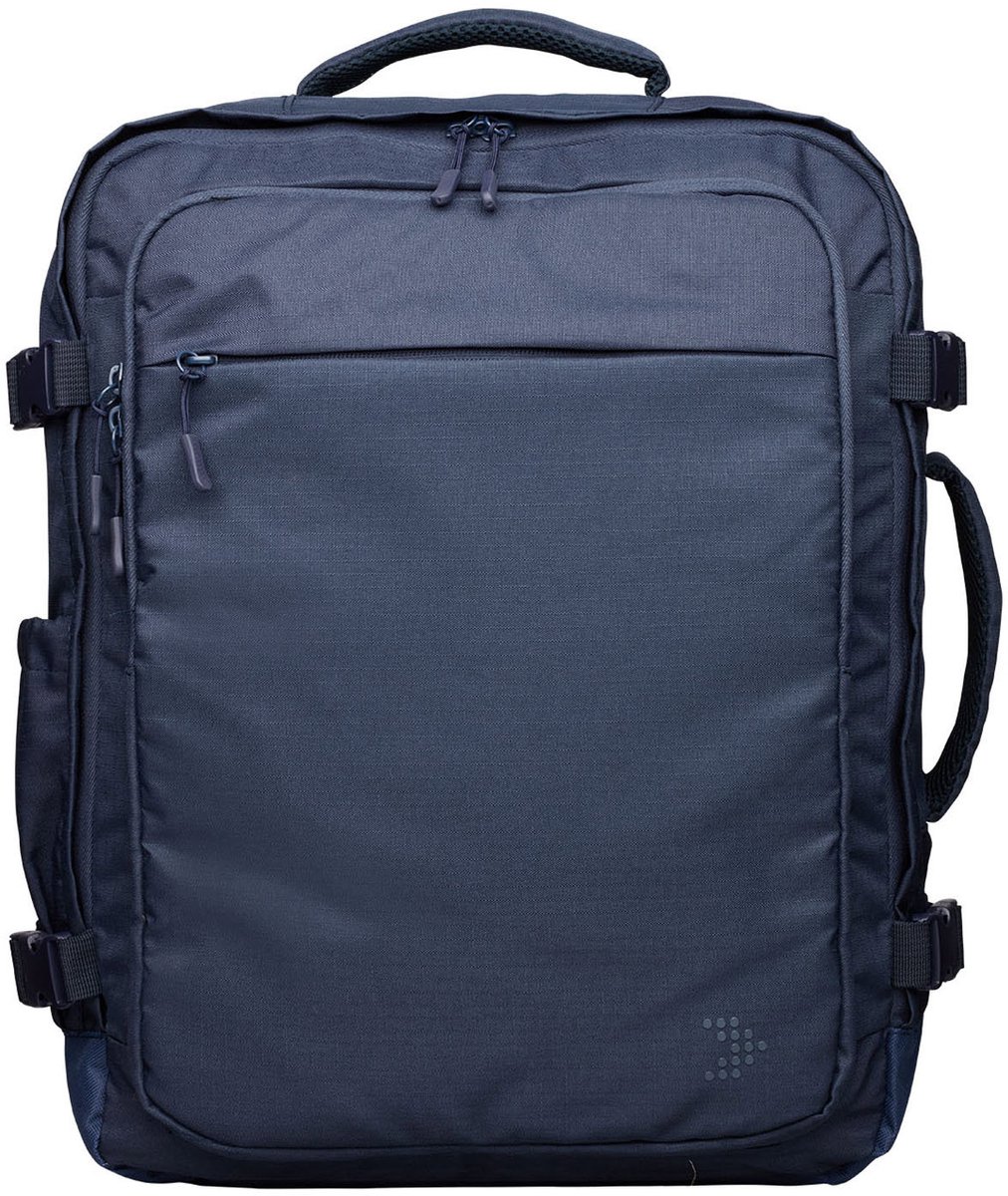 Travelbags The Breeze Cabin Backpack L - 35 liter - 45 x 36 x 20 cm - 16 laptopvak - blue