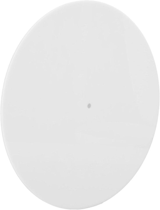 Draaitafelmat Recordplatter Slipmat: Acryl Draaitafelplatter Vinyl Slipmat voor Draaitafels Antistatisch Dichter & Gedefinieerd Bas, Geel