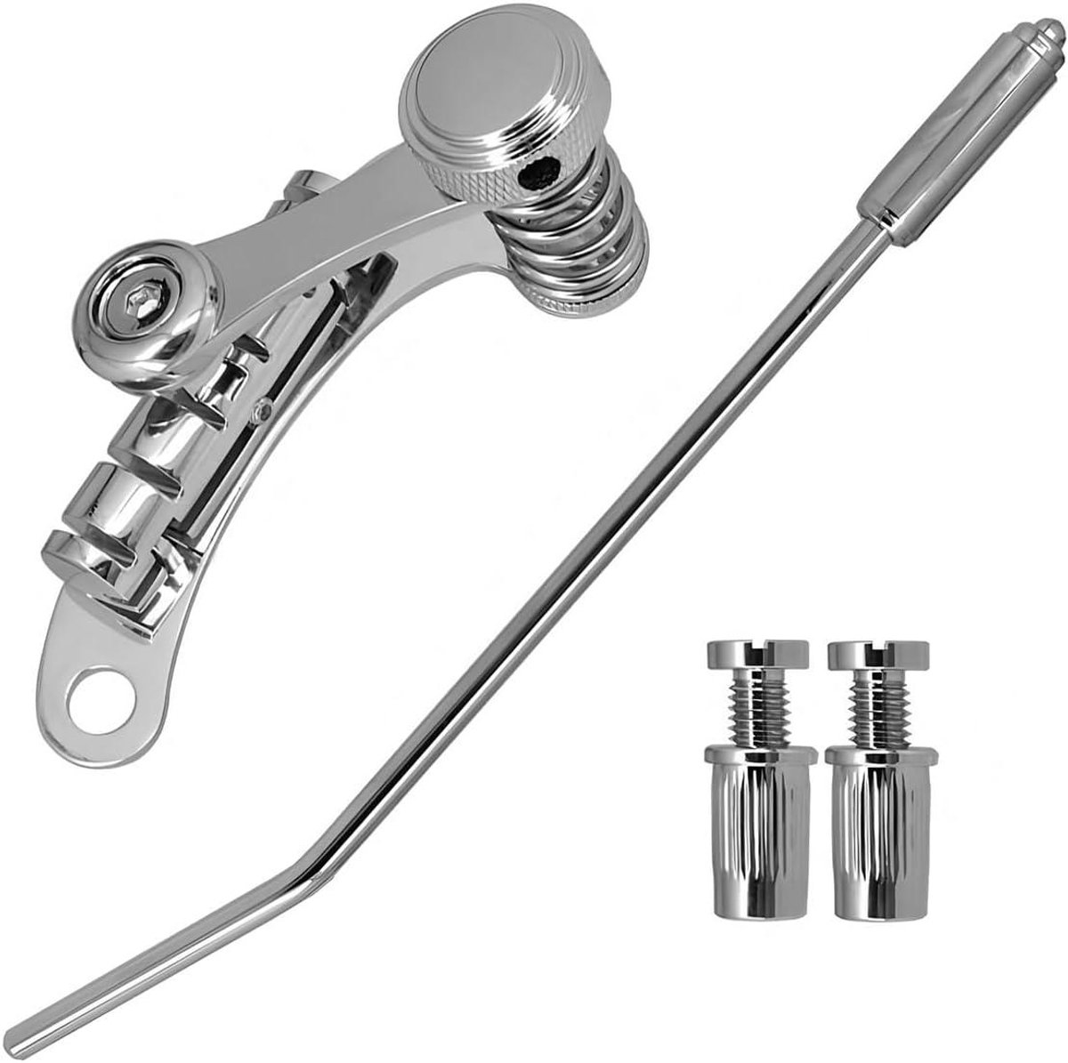 JHubers Goods - Goede kwaliteit Gitaar Tremolo Brug Staartstuk met Vibrato, elektrische gitaar accessoires voor LP SG Gitaren TM85 Onderhoud in zilver