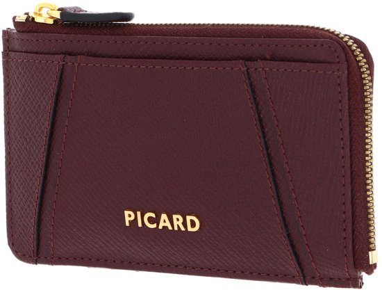 PICARD Cuir étui à clés Chic Way 1 Key Case Bordeaux framboise