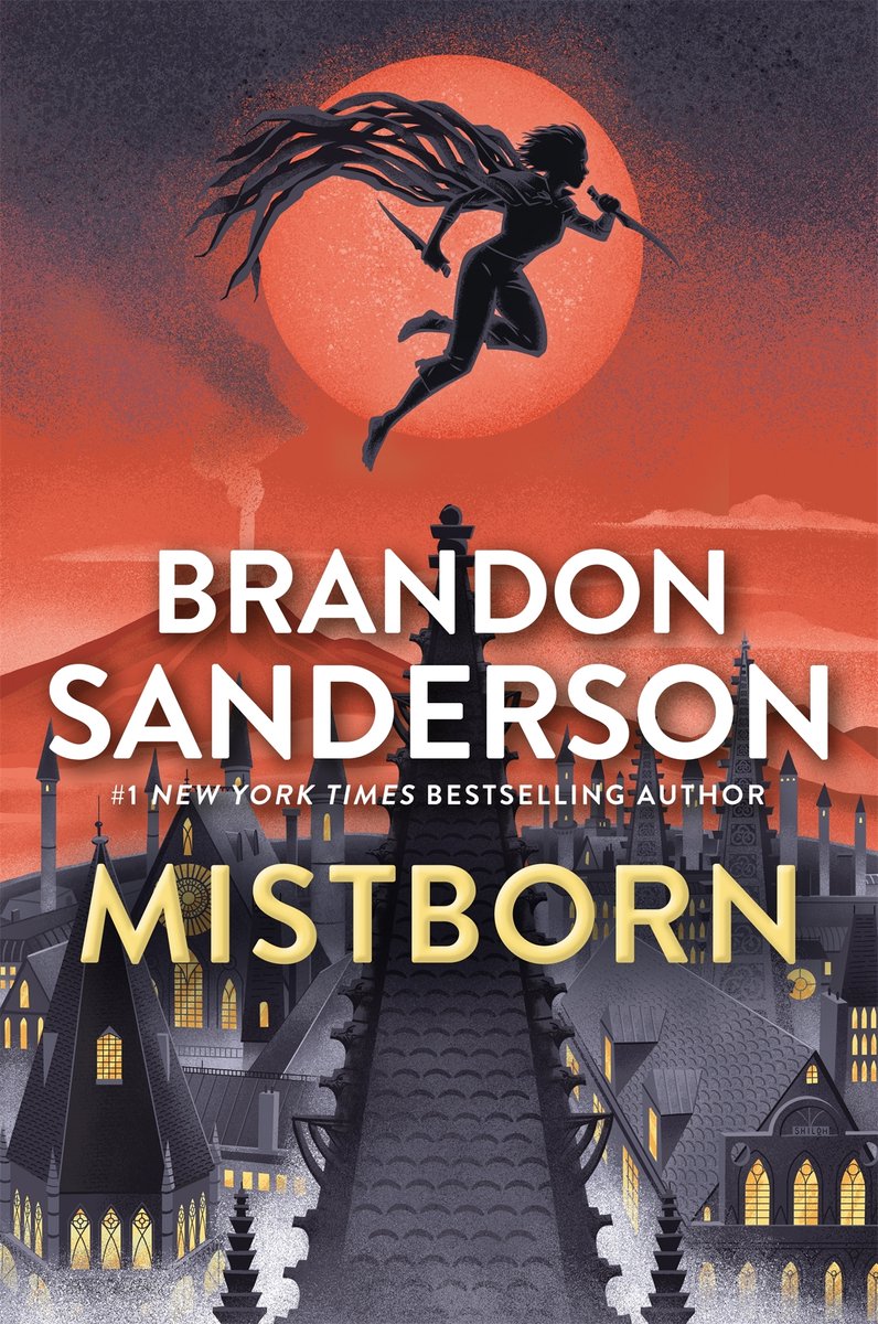 Omslag van The Mistborn Saga- Mistborn