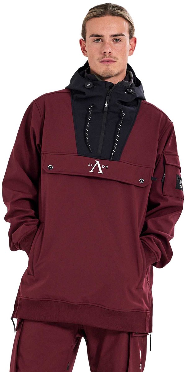 Slade Colorado Softshell Anorak – Snowboardjas voor heren Zwart