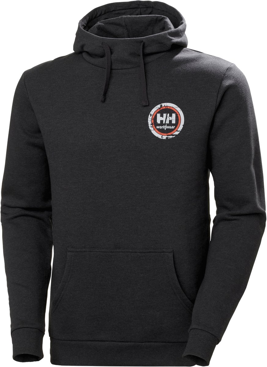 Helly Hansen kleding Helly Hansen hoodie met grafische print Zwart