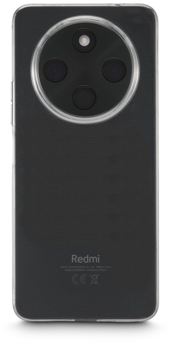 Hama hoesje geschikt voor Redmi 14C - Always Clear - Transparant