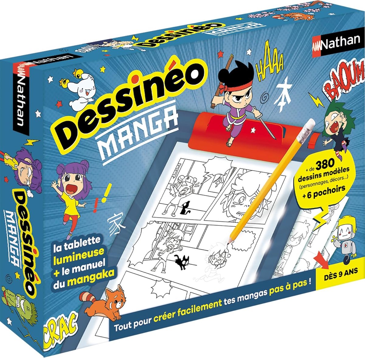 Tekentablet voor Kinderen - Manga Creatie en Tekenhulpmiddel vanaf 9 Jaar