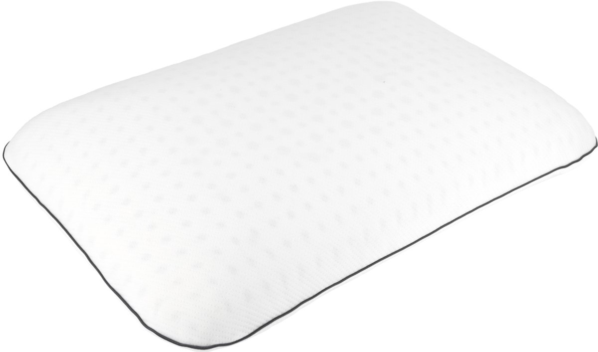 Mistral Home - HOOFDKUSSEN - latex cooling effect - 40 x 60 cm - effen kleur - wit