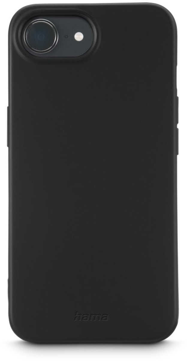 Hama hoesje geschikt voor Iphone 16e / 17e - Fantastic Feel cover - Zwart