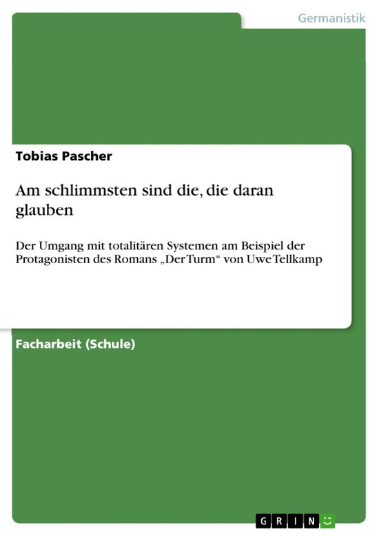 Am schlimmsten sind die, die daran glauben - cover