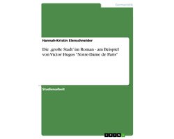 Omslag van Die ‚große Stadt’ im Roman - am Beispiel von Victor Hugos "Notre-Dame de Paris"