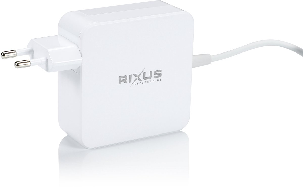 Rixus RXMCTC 61W Charger For Macbook USB-C