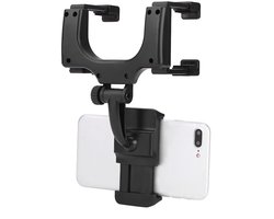 Phone Holder Rearview Mirror Holder Universal Mounting Bracket Material 360 Degree Rotation Car Environmental Protection for GPS with Width 5-9cm,Electronic Accessories