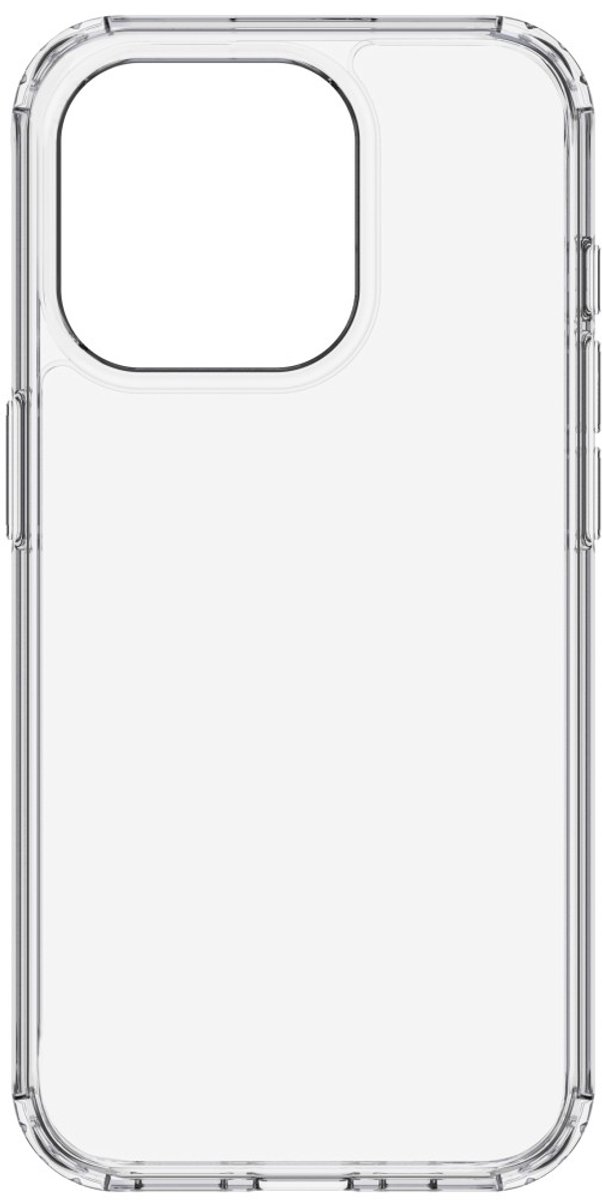 Black rock hoesje geschikt voor Iphone 16 Pro - Clear protection - Transparant