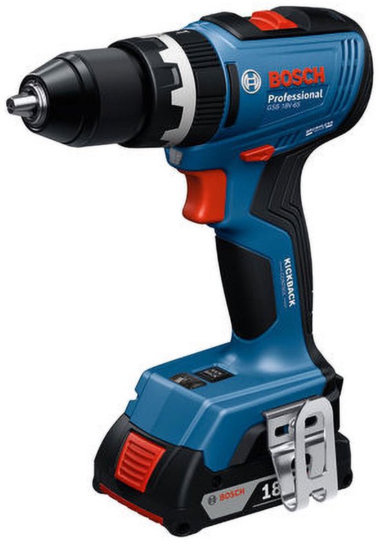 Bosch GSB 18V-65 Professionele accu klopboormachine 18 V 65 Nm ( 06019N3300 ) Brushless Solo - zonder accu, zonder oplader