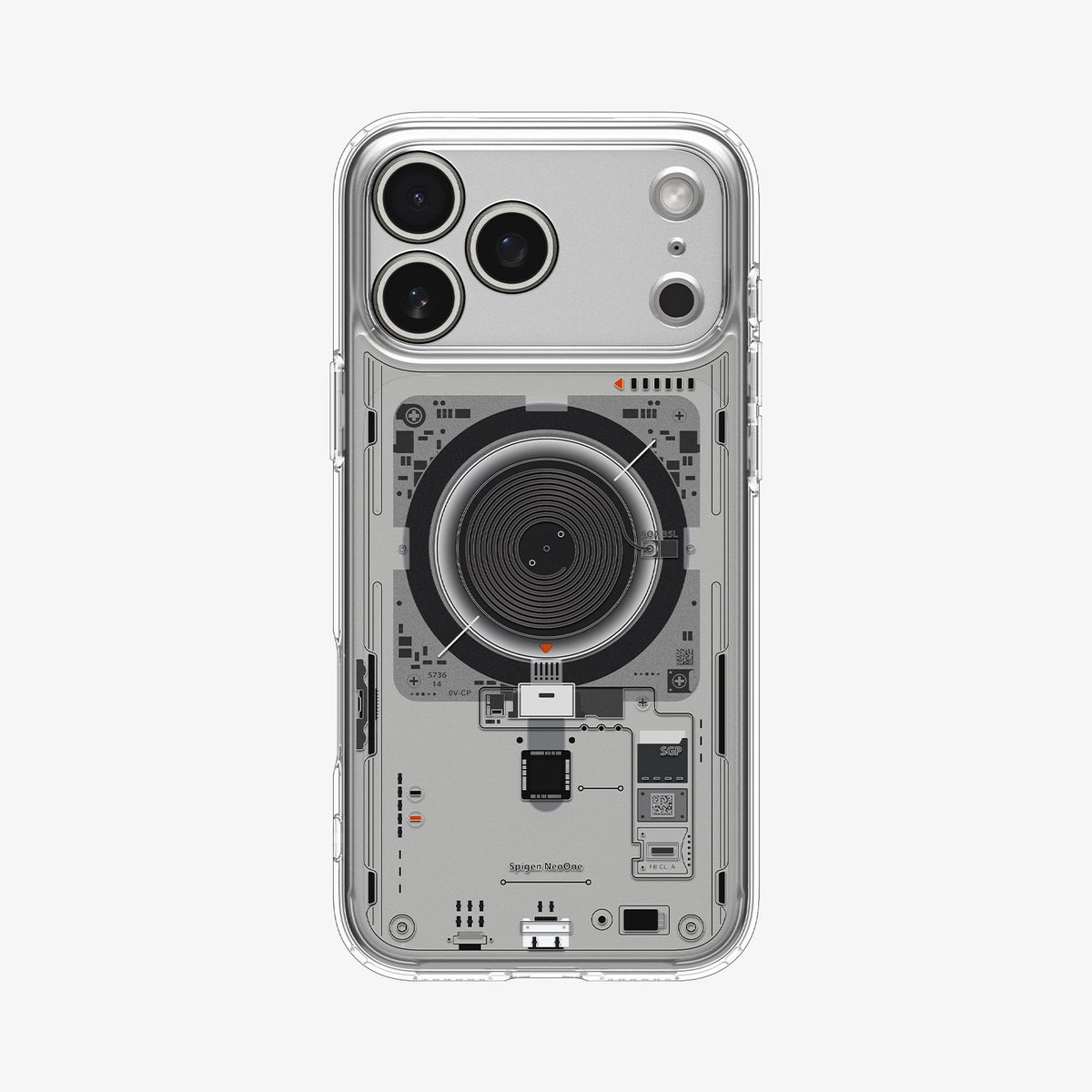 Spigen ACS10074 mobiele telefoon behuizingen 16 cm (6.3") Hoes Transparant