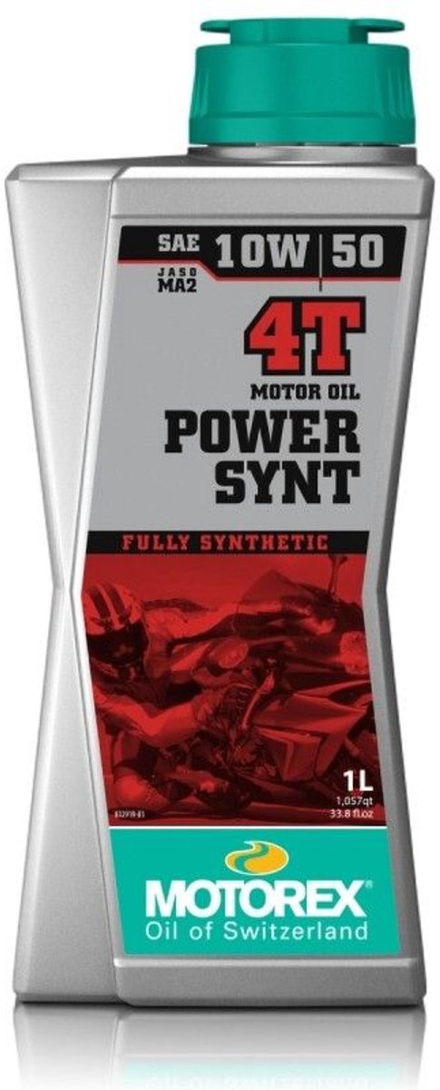 Motorex Power Synt 4T 10W/50-1 Liter van Merkloos	 — afbeelding 3