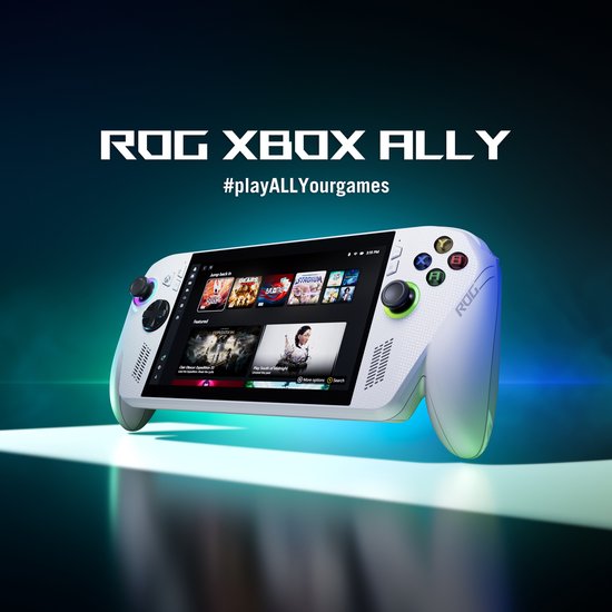 ASUS ROG Ally - Xbox handheld - 512GB - Wit - 17,8 cm | bol