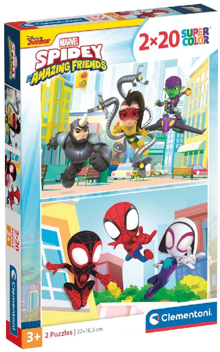 Clementoni spidey and his amazing friends puzzel