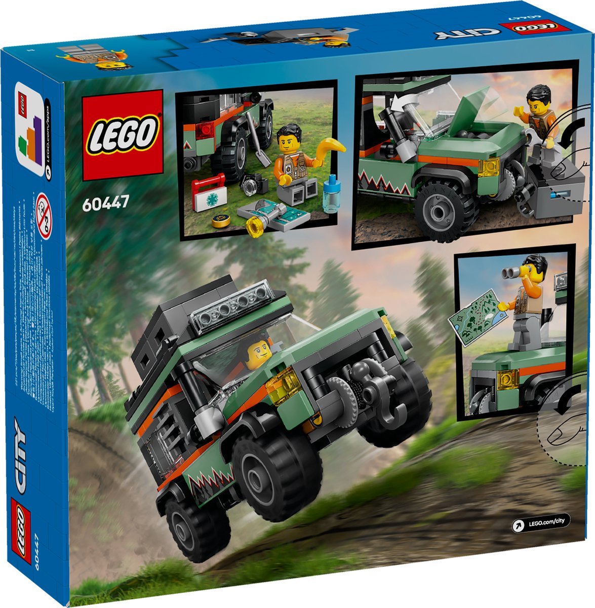 LEGO City 4x4 terreinwagen voor in de bergen - 60447 — afbeelding 13