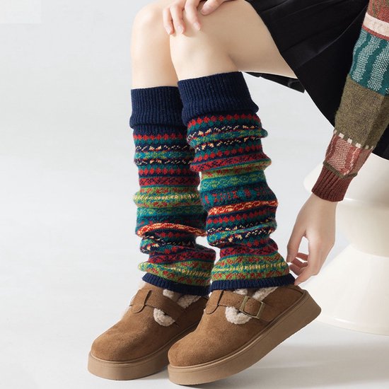 EUPSIIU 2 paar beenwarmers voor dames, winter, beenwarmers voor laarzen