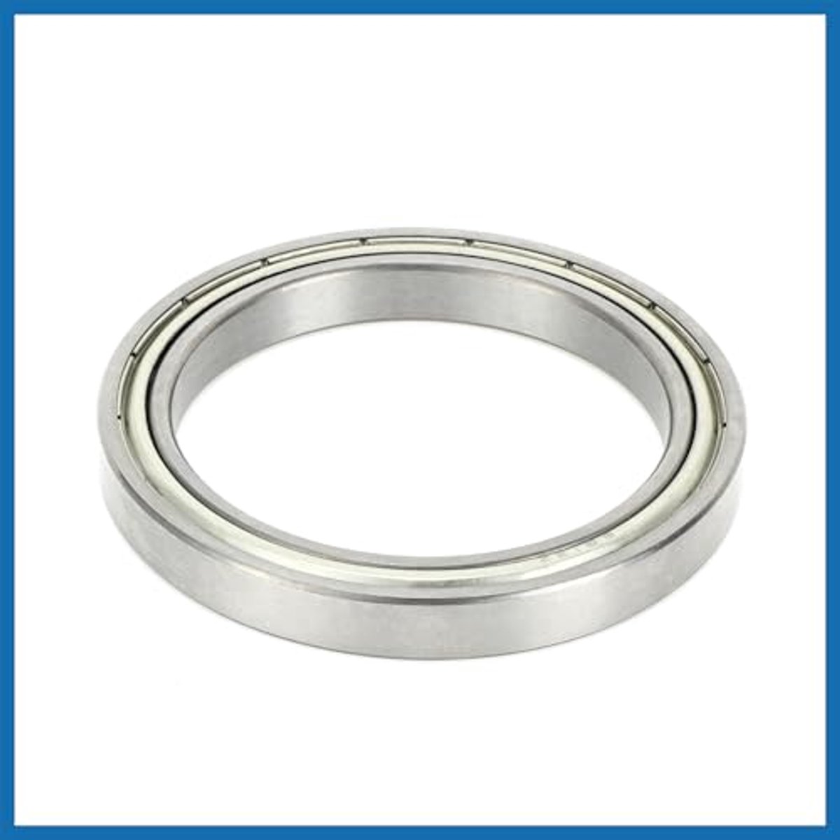 6813ZZ Deep Groove Ball Bearings P0 65x85x10mm Lubricated Bearings Double Metal Seal Silver Tone Scooter Skateboard Wheel - Pack of 2