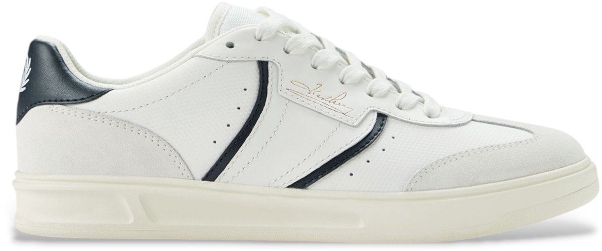 Fred Perry Leren sneakers B4 Wit