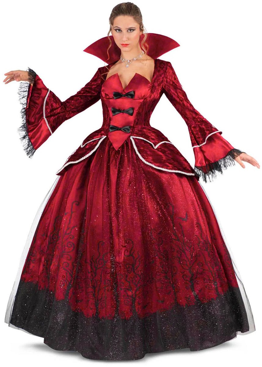 VIVING COSTUMES / JUINSA - Luxe vampierkoningin kostuum voor vrouwen - XL