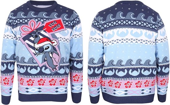 Lilo & Stitch Lilo & Stitch - Pull de Noël Yoo Hoo multicolore M Polyester -